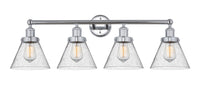 Edison Bath Vanity Light Cast Brass 32 Inch