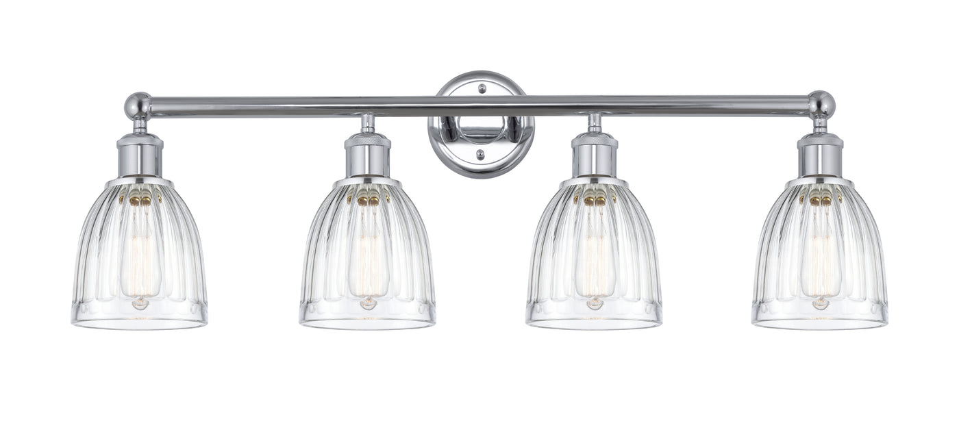 Edison Bath Vanity Light Cast Brass 35 Inch