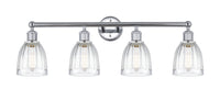 Edison Bath Vanity Light Cast Brass 35 Inch