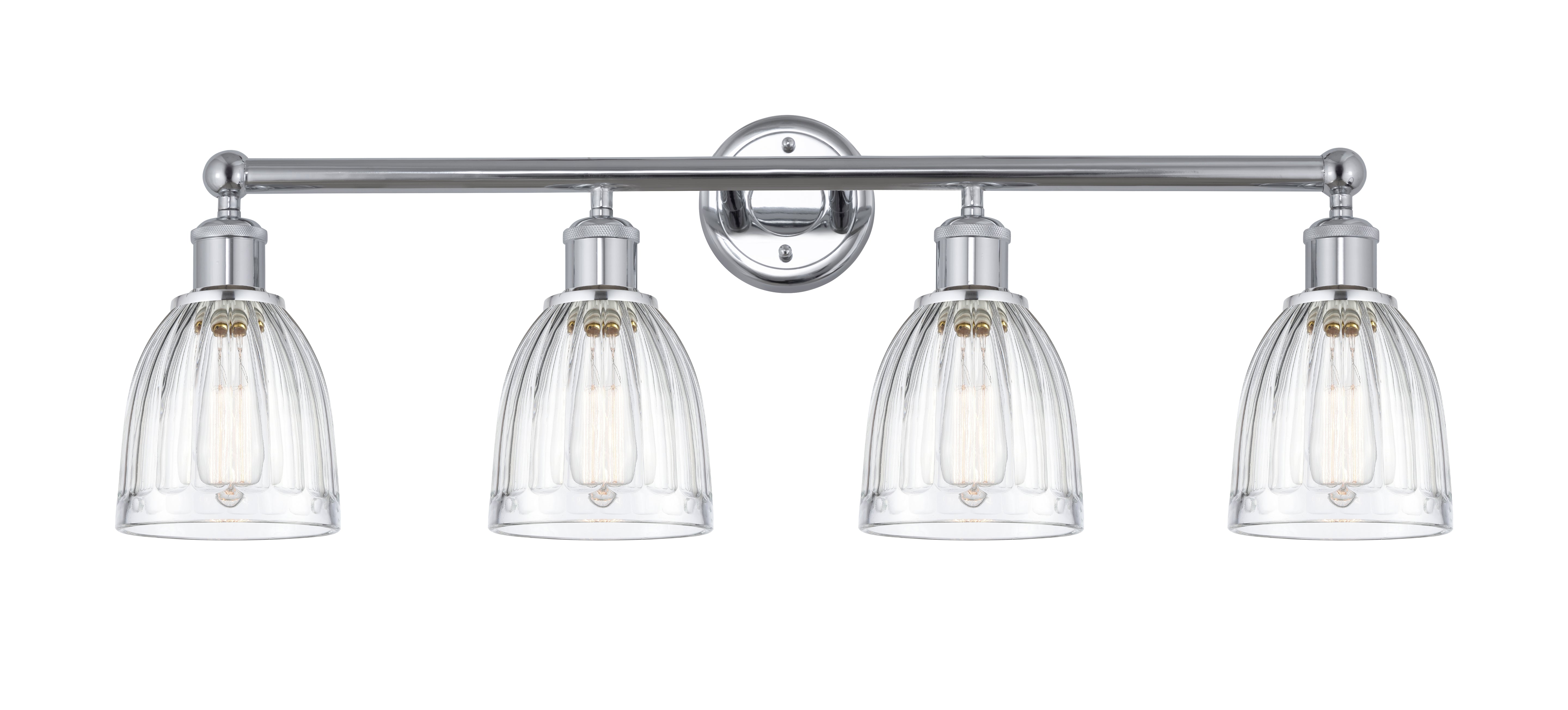 Edison Bath Vanity Light Cast Brass 35 Inch