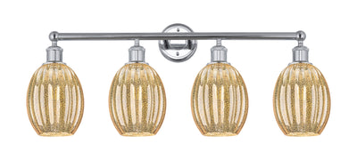 Edison Bath Vanity Light Cast Brass Glass