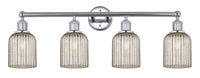 Edison Bath Vanity Light Steel Glass Modern