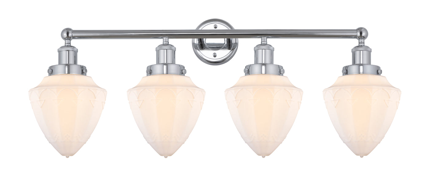 Edison Bath Vanity Light Cast Brass Glass