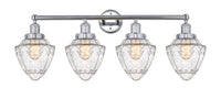 Edison Bath Vanity Light Cast Brass Glass