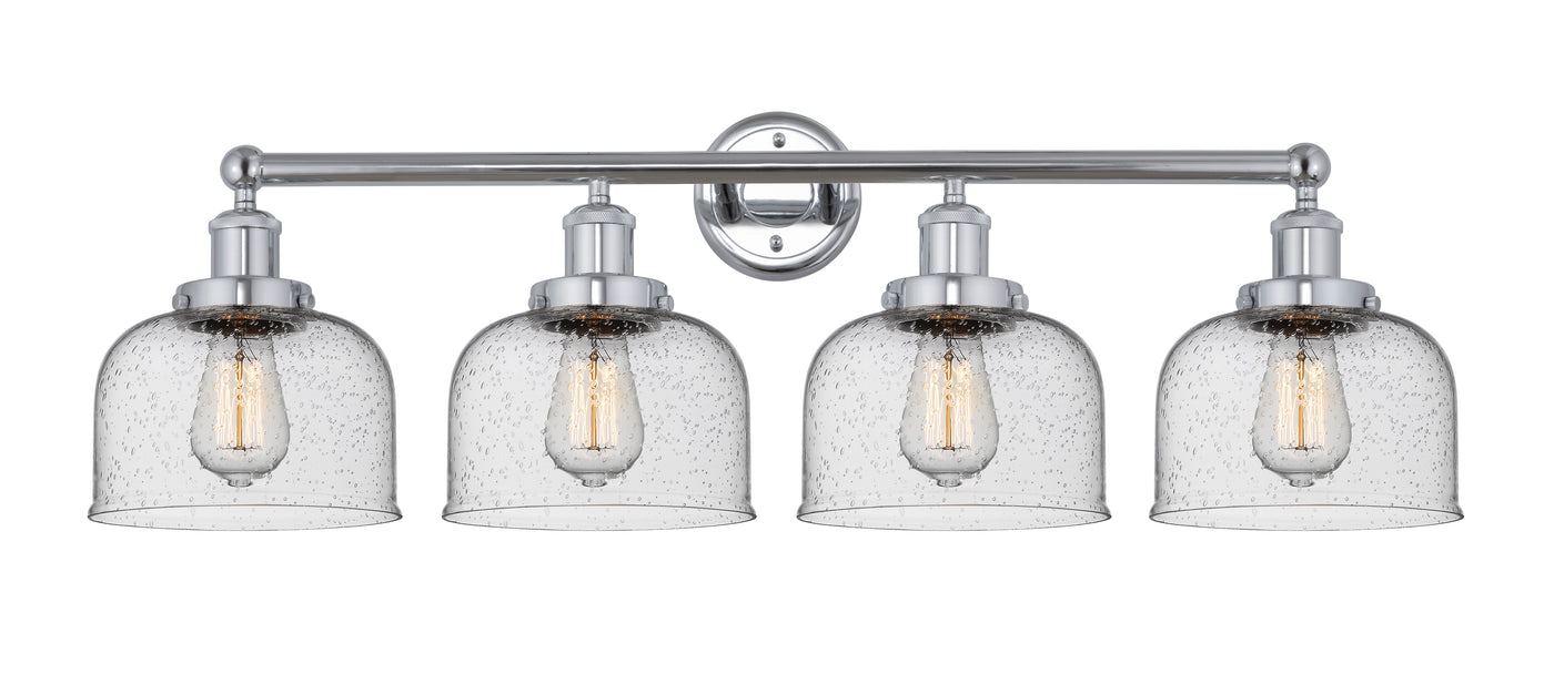 Edison Bath Vanity Light Cast Brass 34 Inch