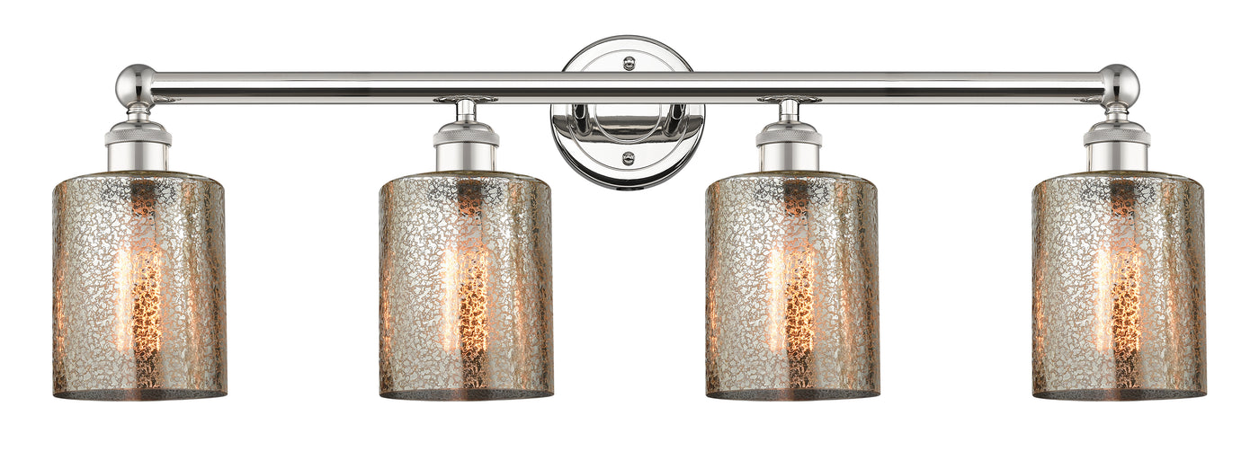 Edison Bath Vanity Light Cast Brass 33 Inch