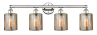 Edison Bath Vanity Light Cast Brass 33 Inch