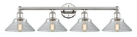Edison Bath Vanity Light Cast Brass Finish