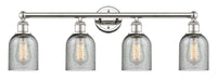Edison Bath Vanity Light Glass Steel