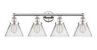 Edison Bath Vanity Light Cast Brass 32 Inch