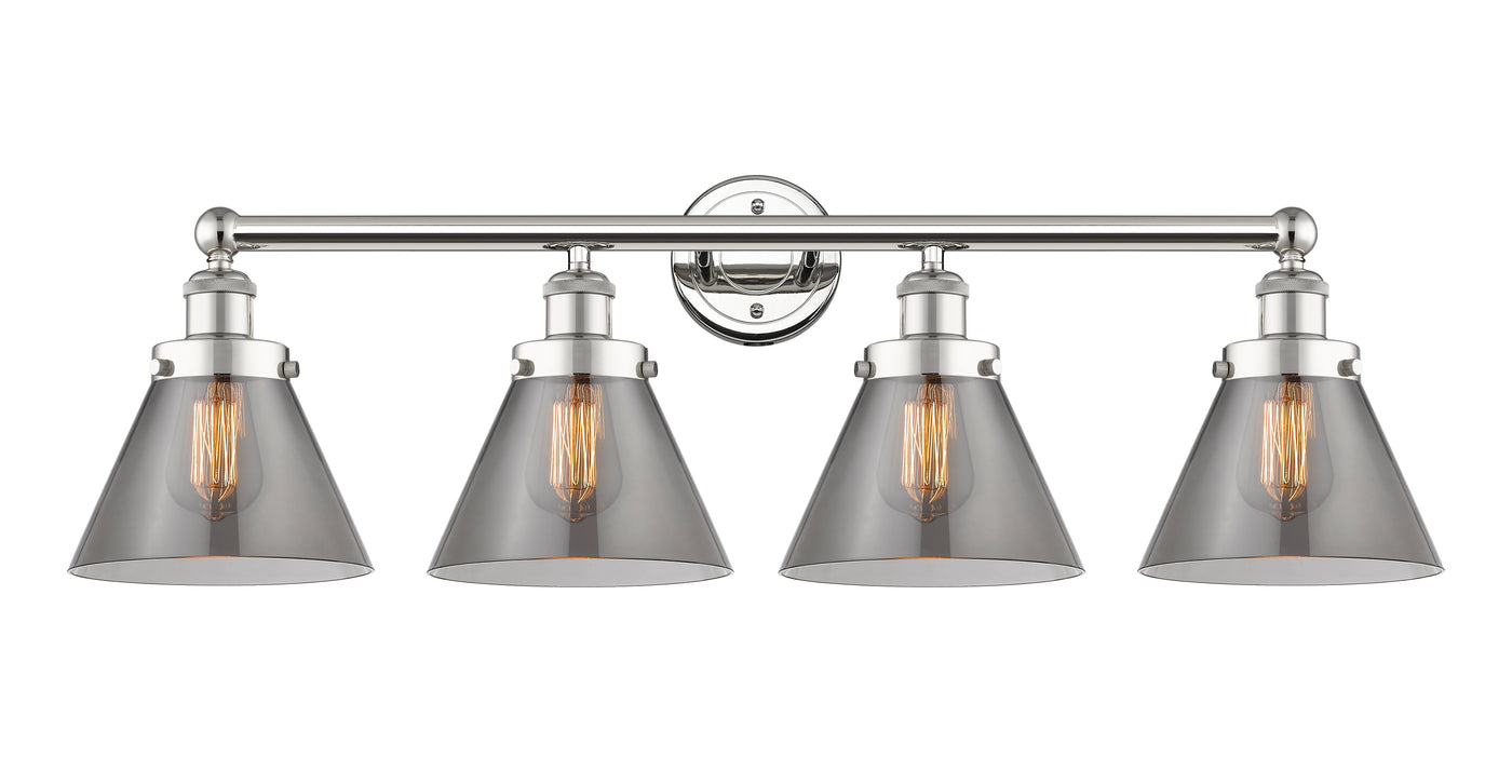Edison Bath Vanity Light Cast Brass 32 Inch