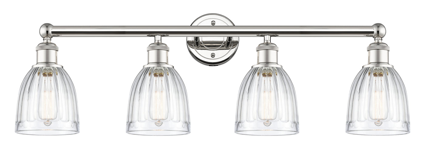Edison Bath Vanity Light Cast Brass 35 Inch
