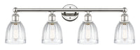 Edison Bath Vanity Light Cast Brass 35 Inch