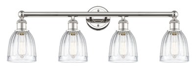 Edison Bath Vanity Light Cast Brass 35 Inch