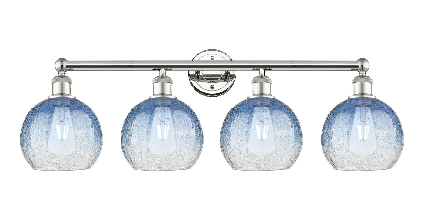 Edison Bath Vanity Light Cast Brass 33 Inch