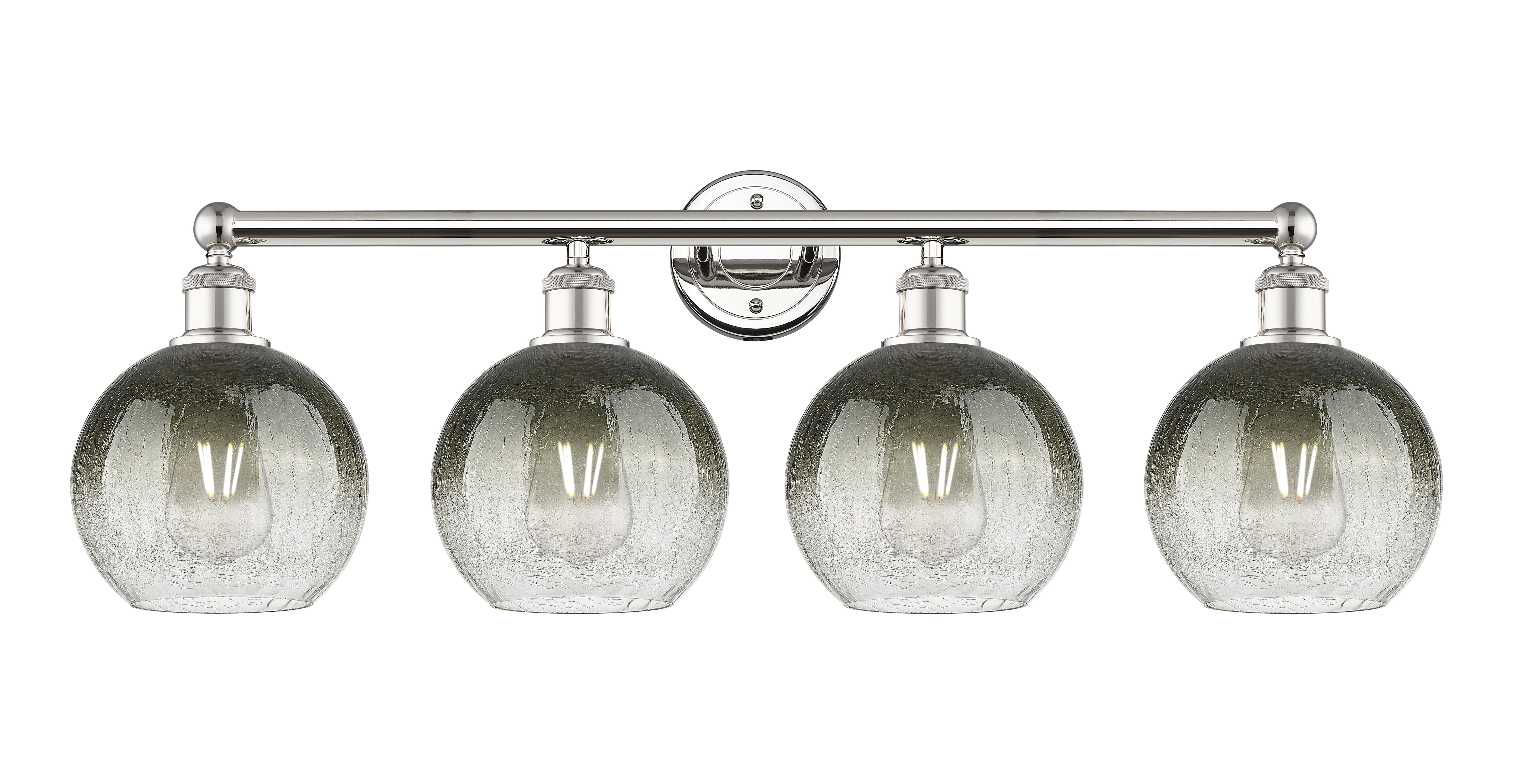 Edison Bath Vanity Light Cast Brass 33 Inch