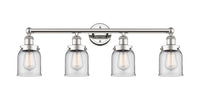 Edison Bath Vanity Light Brass 34 Inch