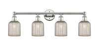 Edison Bath Vanity Light Steel Glass Modern