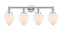 Edison Bath Vanity Light Cast Brass Glass