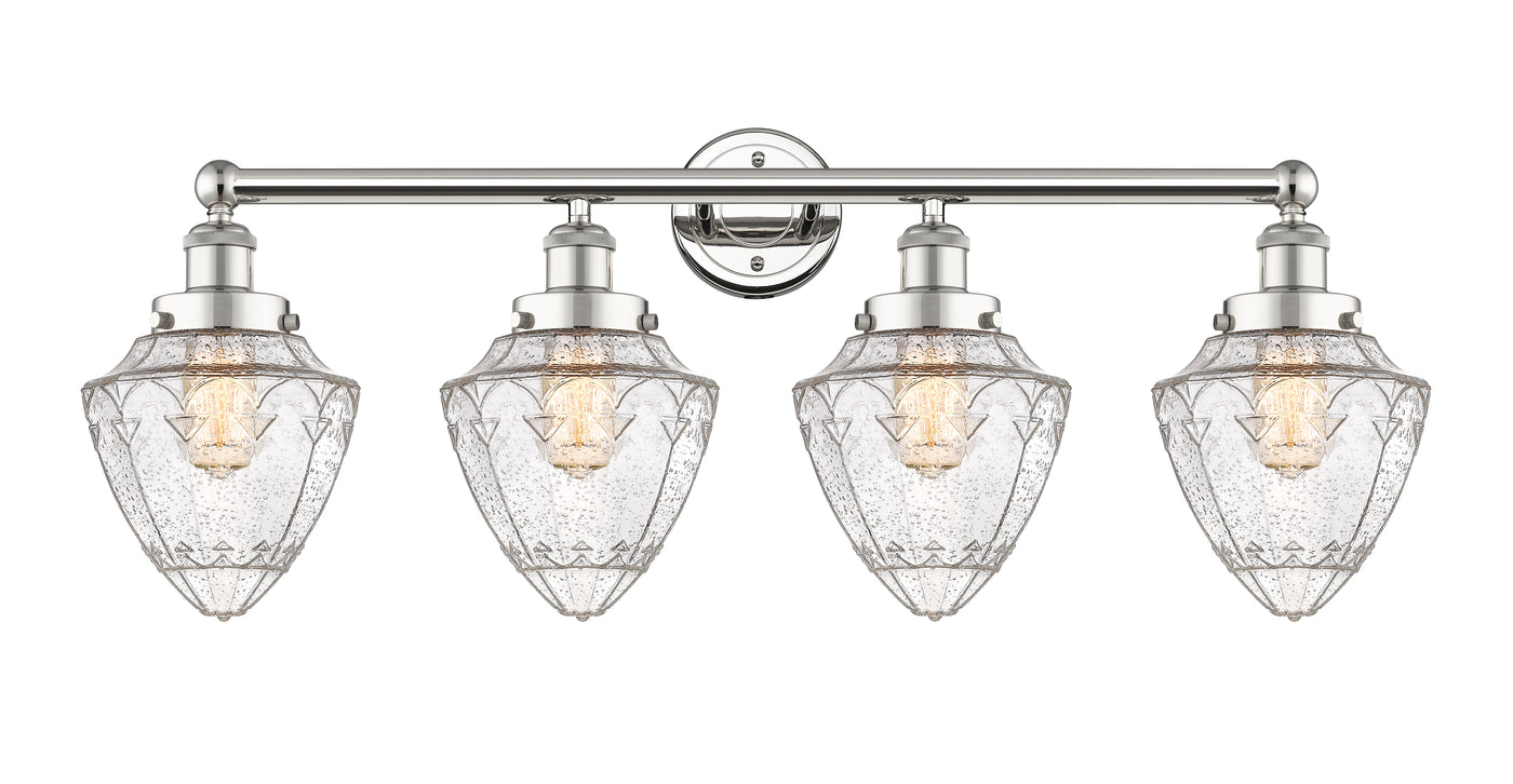 Edison Bath Vanity Light Cast Brass Glass
