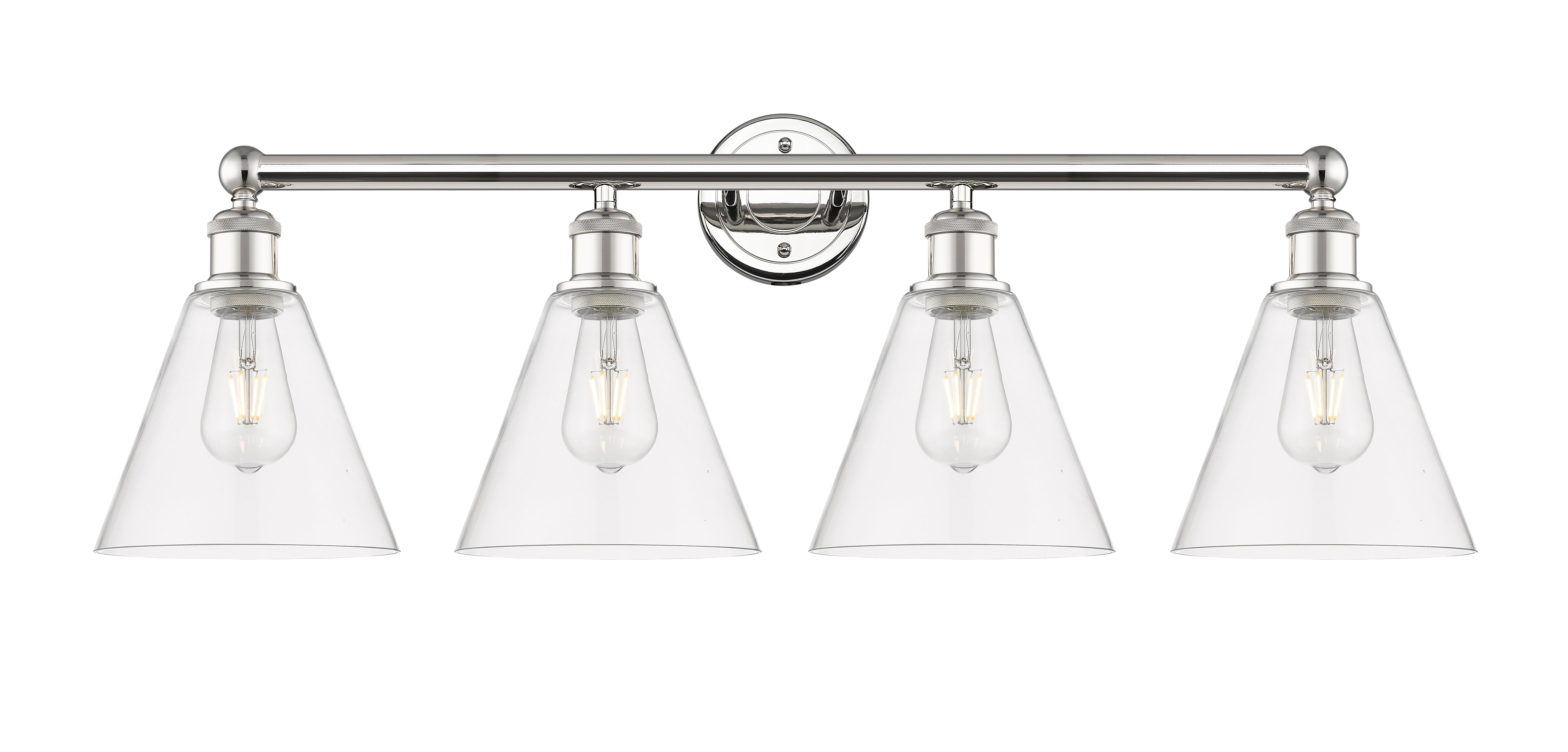 Edison Bath Vanity Light Cast Brass