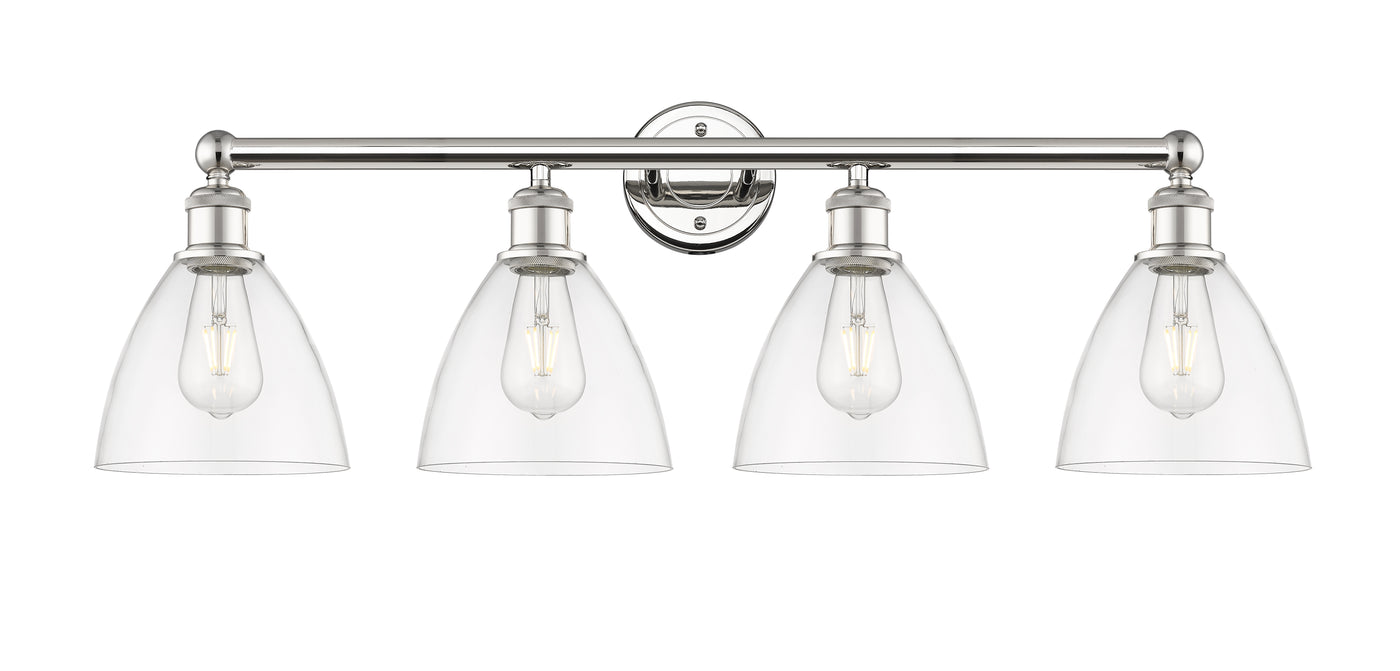 Edison Bath Vanity Light Brass Glass Steel