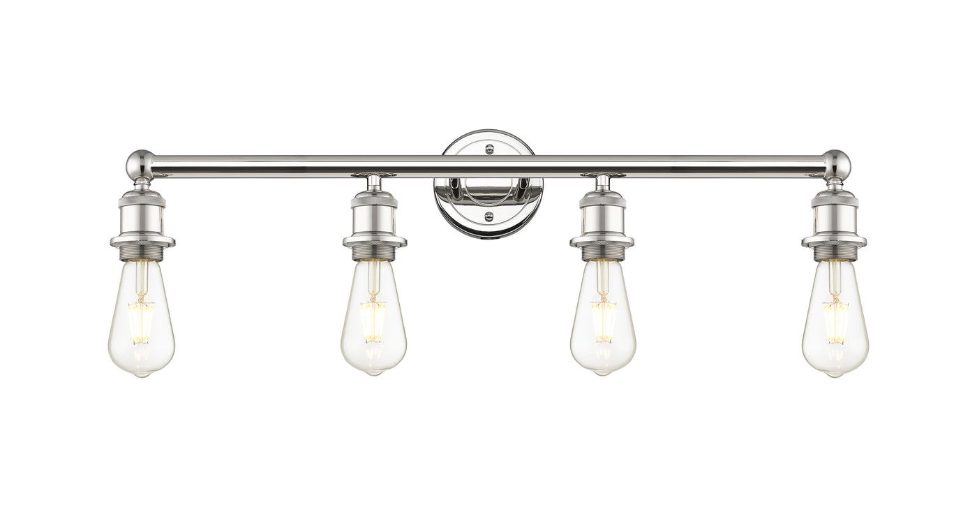 Edison Bath Vanity Light Cast Brass Steel