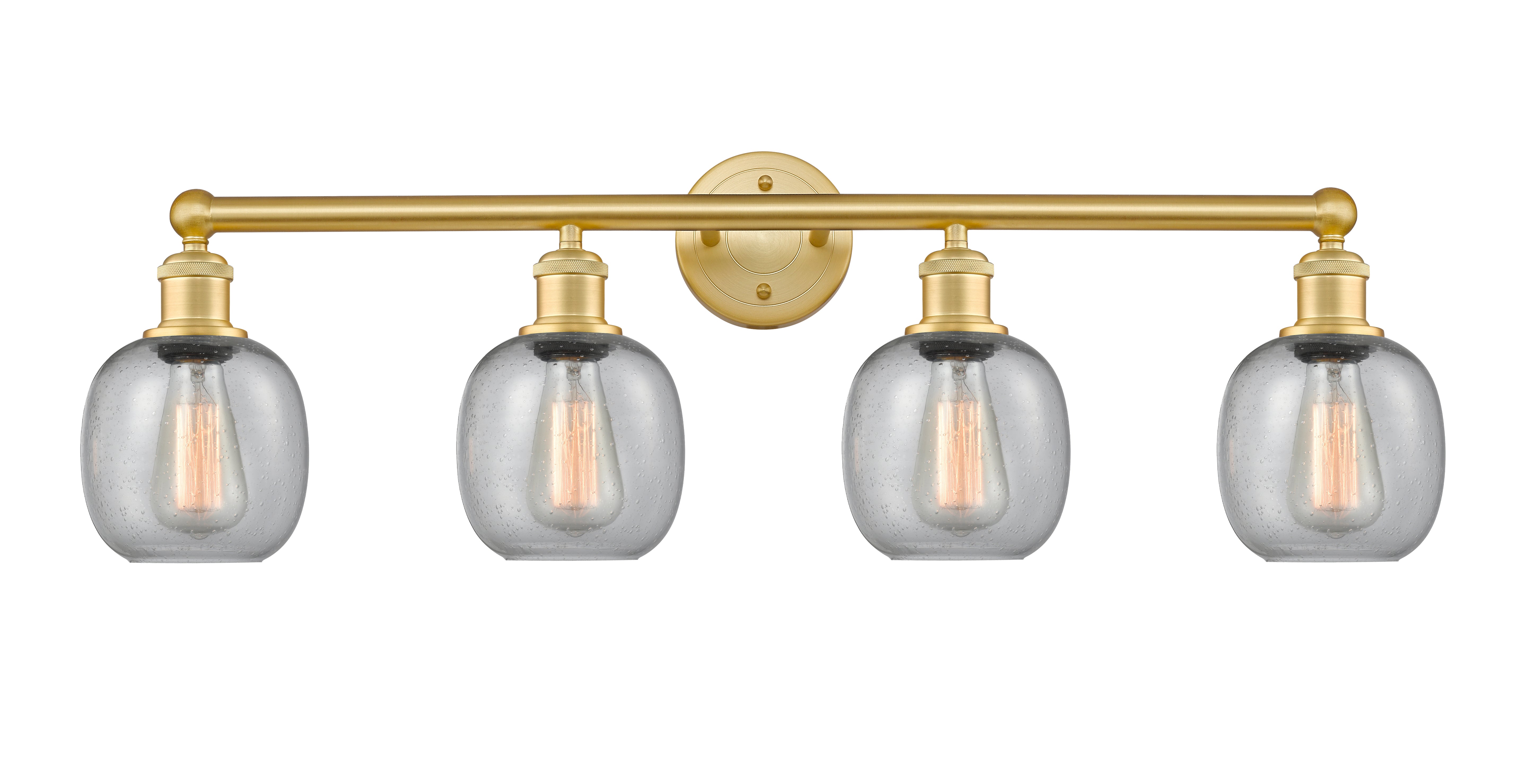 Edison Bath Vanity Light Cast Brass Finish