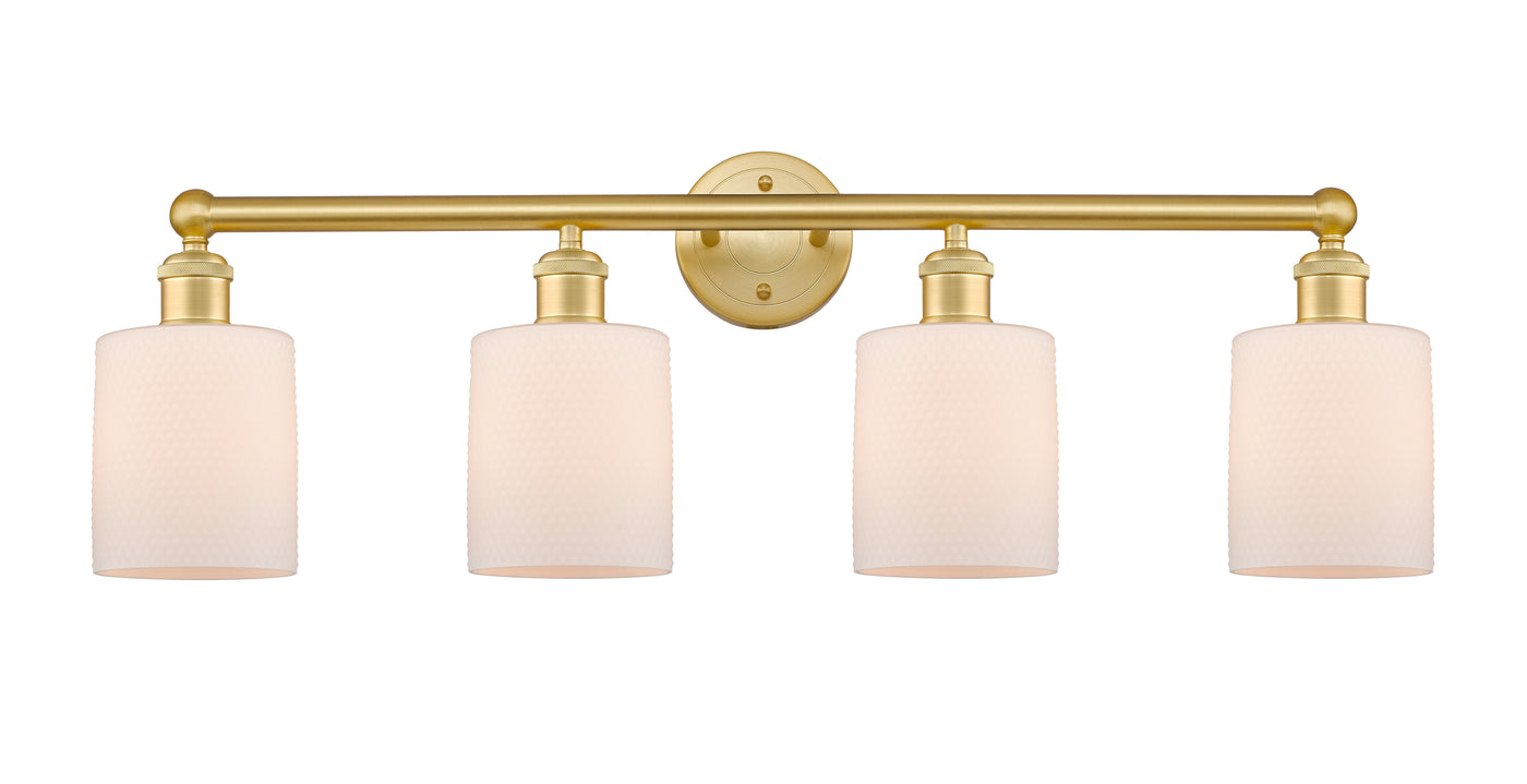Edison Bath Vanity Light Cast Brass 33 Inch