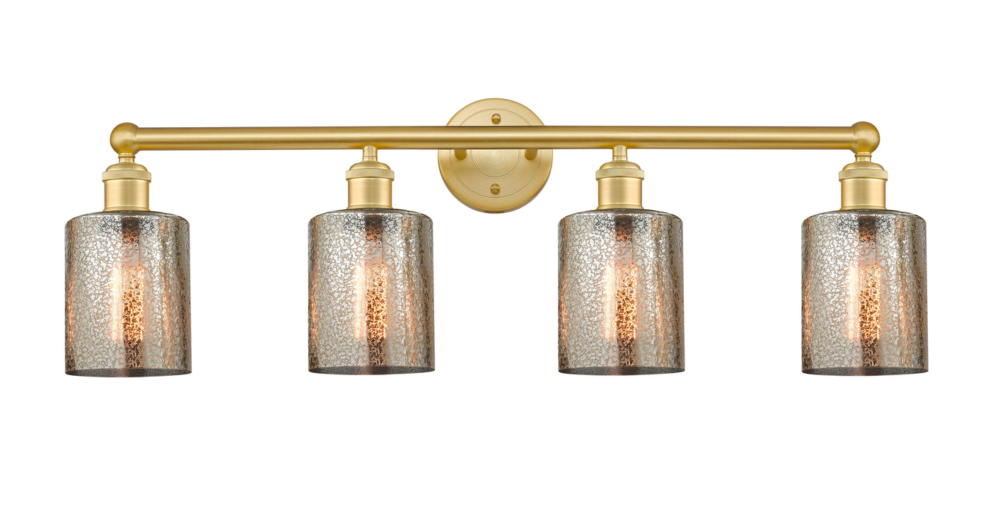 Edison Bath Vanity Light Cast Brass 33 Inch