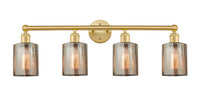 Edison Bath Vanity Light Cast Brass 33 Inch