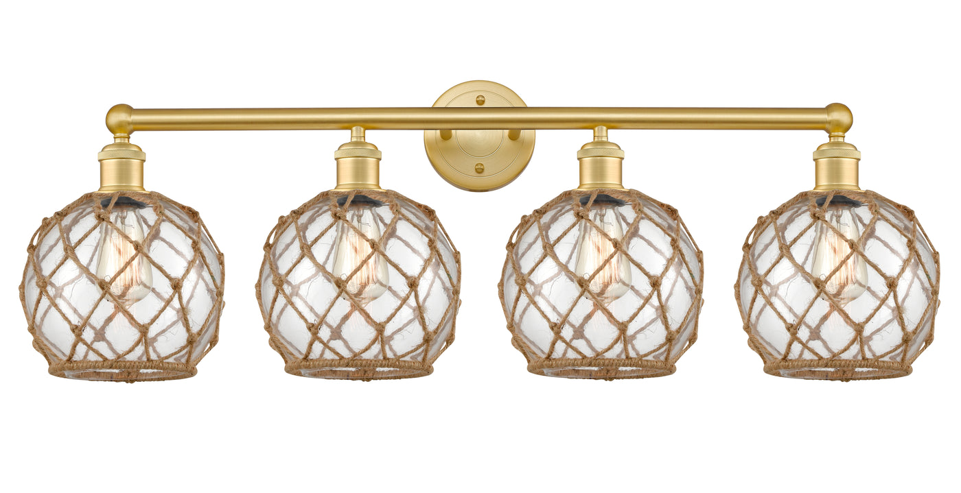 Edison Bath Vanity Light Cast Brass