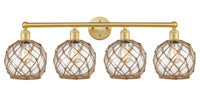 Edison Bath Vanity Light Cast Brass