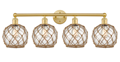 Edison Bath Vanity Light Cast Brass
