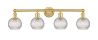 Edison Bath Vanity Light Cast Brass 35 Inch
