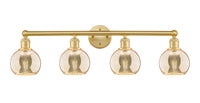 Edison Bath Vanity Light Cast Brass Finish