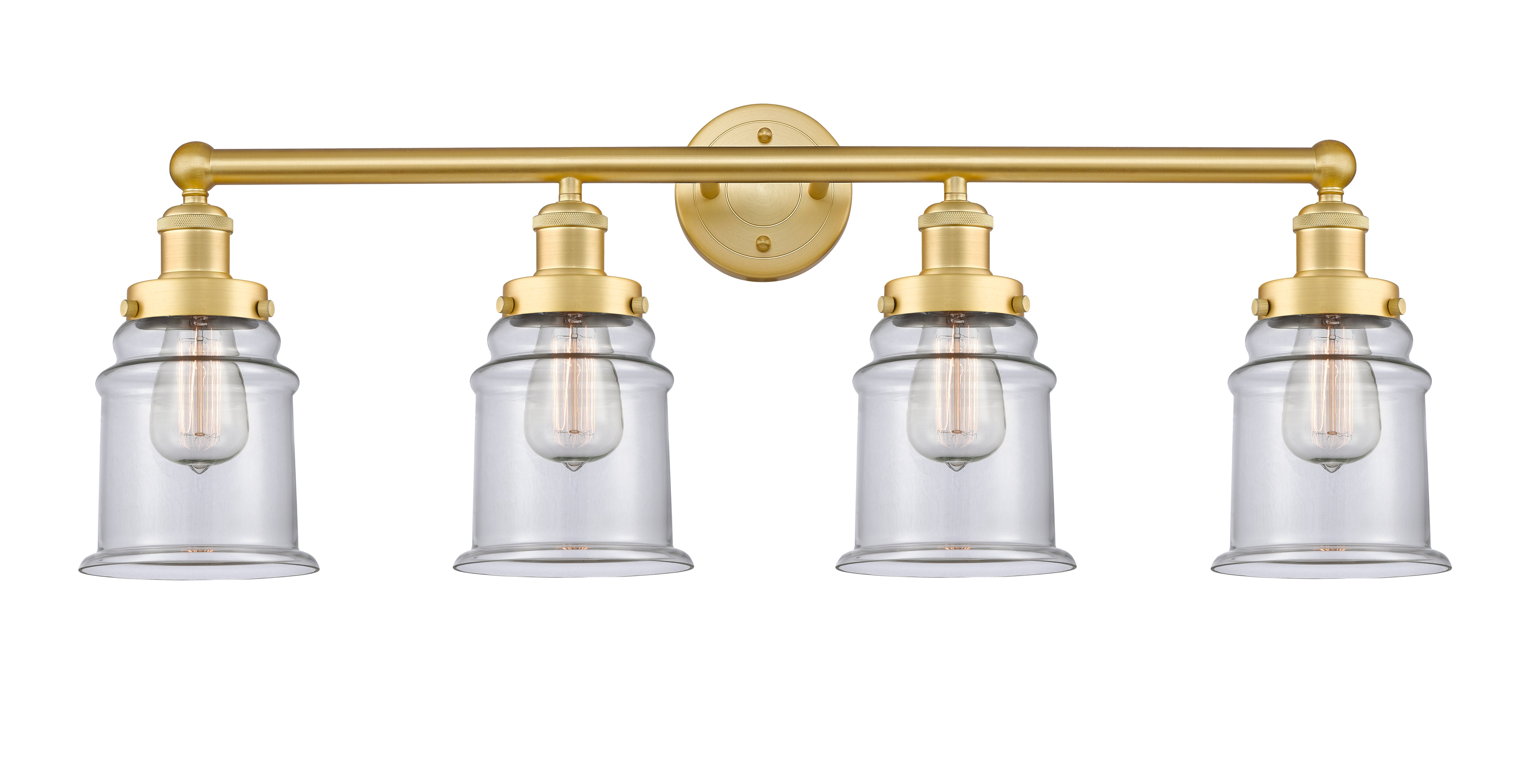 Edison Bath Vanity Light Cast Brass Steel
