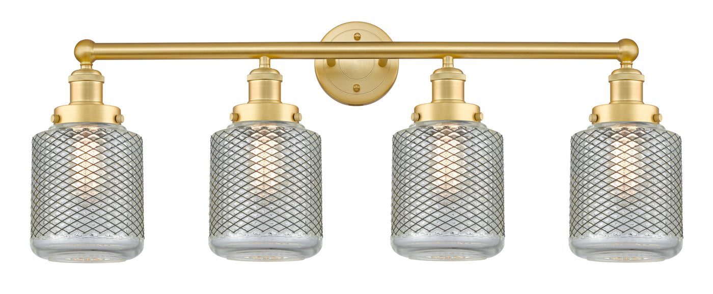 Edison Bath Vanity Light Cast Brass Finish