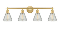 Edison Bath Vanity Light Cast Brass