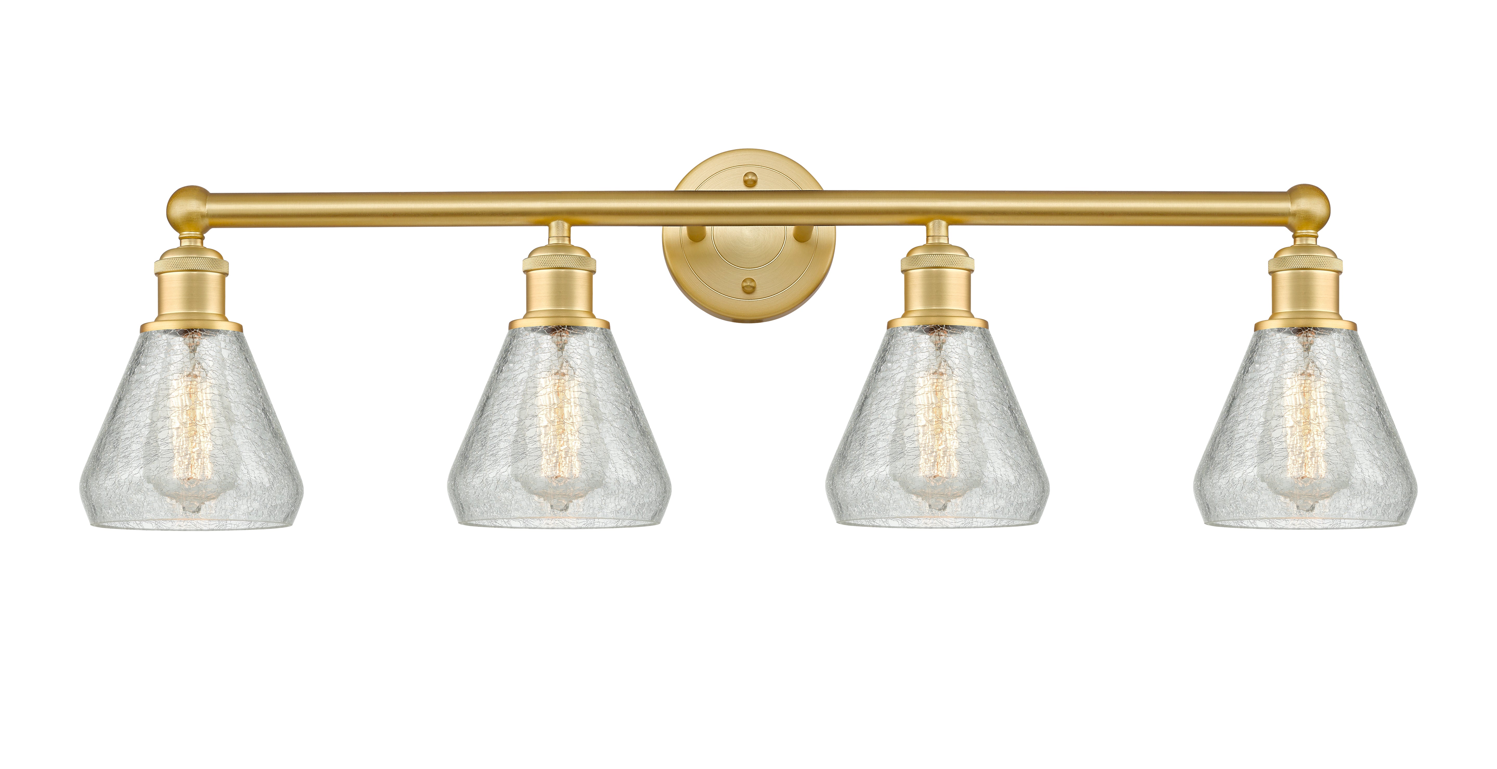 Edison Bath Vanity Light Cast Brass