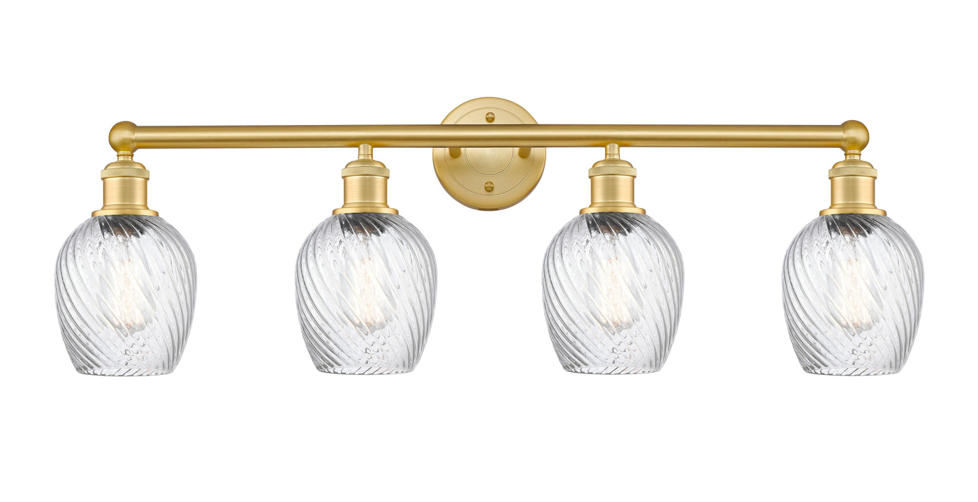 Edison Bath Vanity Light Cast Brass 33 Inch