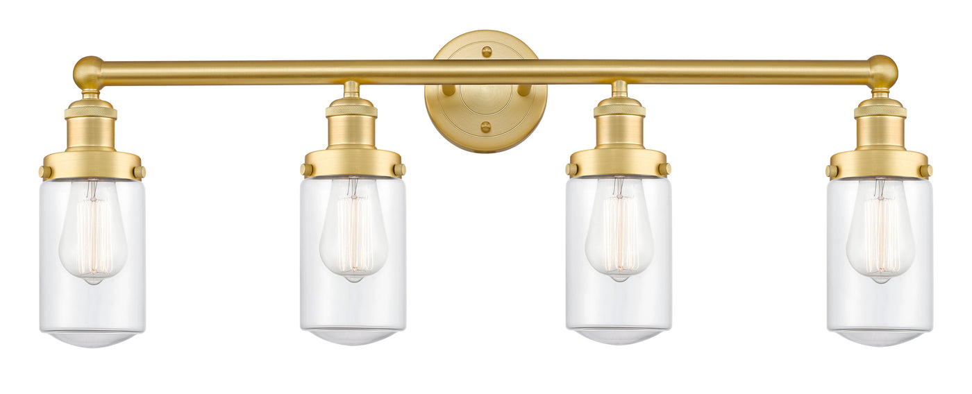 Edison Bath Vanity Light Cast Brass Finish