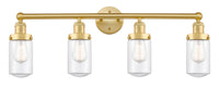 Edison Bath Vanity Light Cast Brass Finish