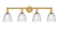 Edison Bath Vanity Light Cast Brass Finish