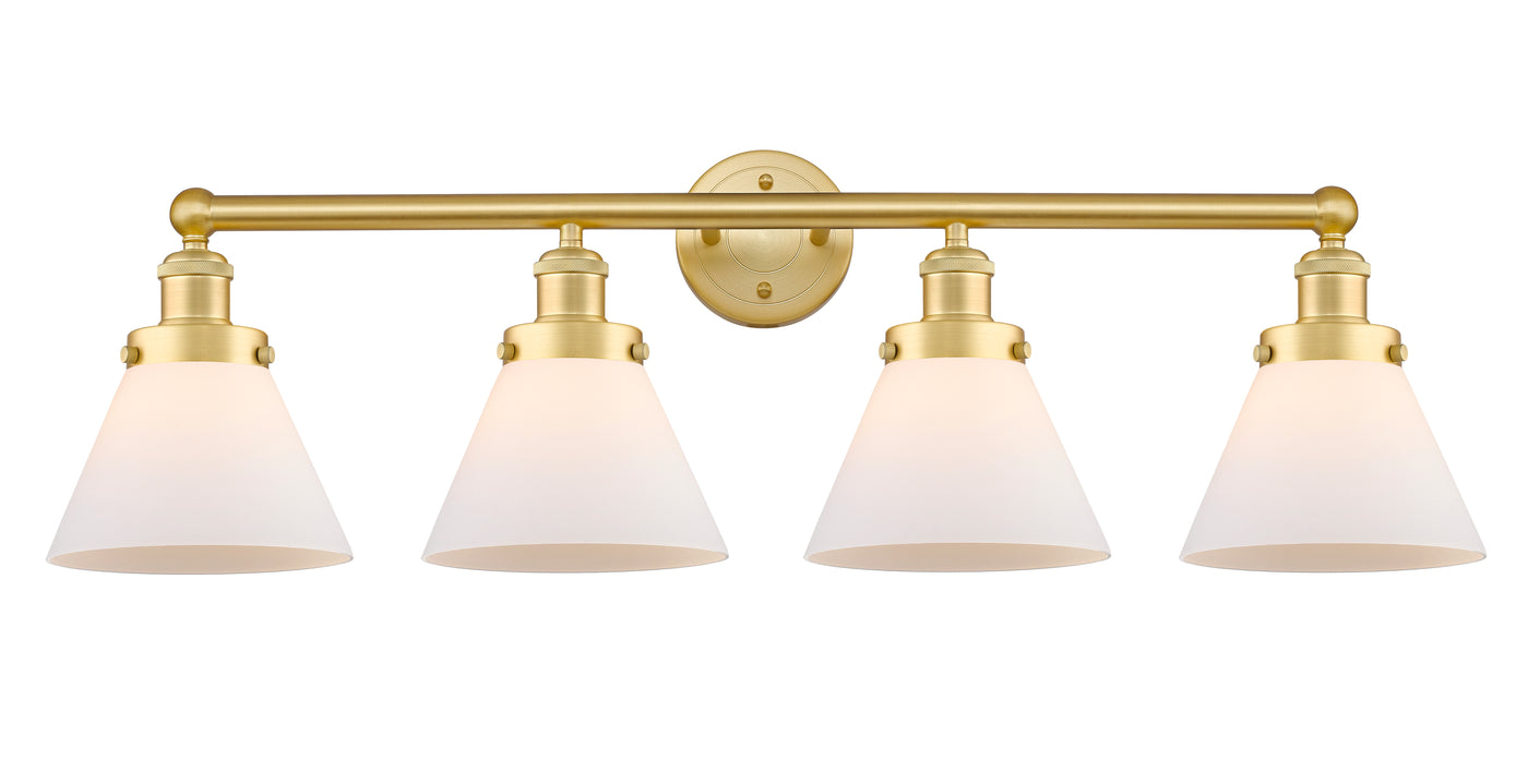 Edison Bath Vanity Light Cast Brass 32 Inch