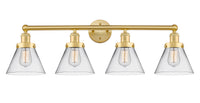 Edison Bath Vanity Light Cast Brass 32 Inch