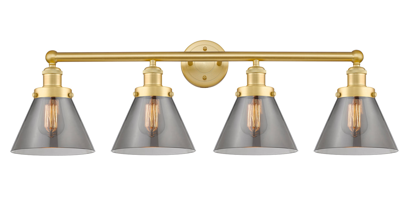 Edison Bath Vanity Light Cast Brass 32 Inch