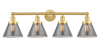 Edison Bath Vanity Light Cast Brass 32 Inch