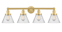 Edison Bath Vanity Light Cast Brass 32 Inch