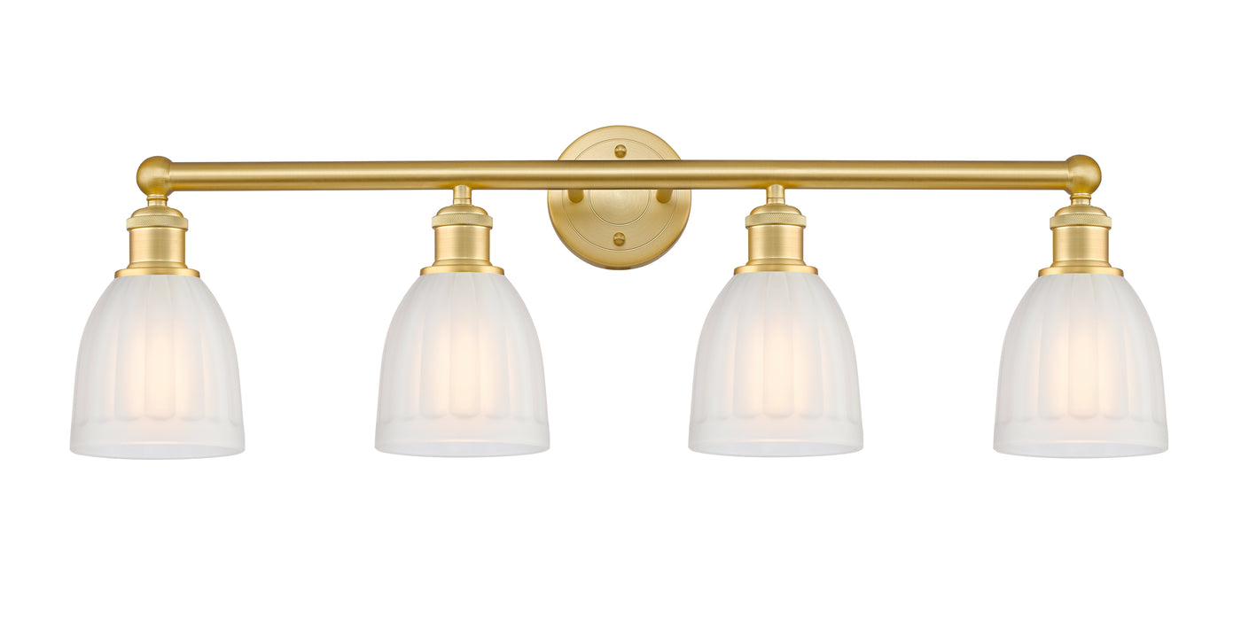Edison Bath Vanity Light Cast Brass 35 Inch